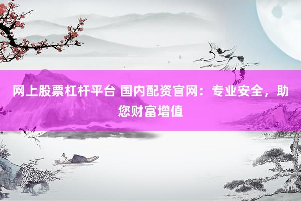 网上股票杠杆平台 国内配资官网：专业安全，助您财富增值